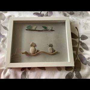 Hand made Pebble/Beach Glass Art